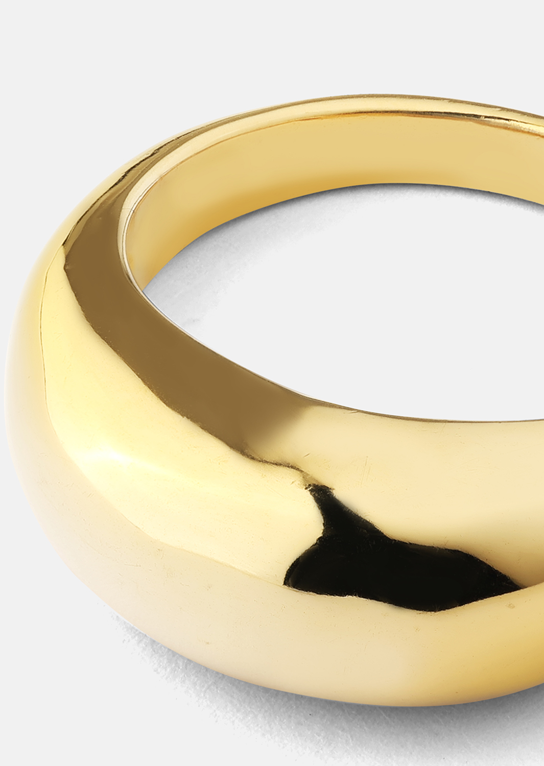 Golden Bold Ring - 18K Guldpläterad