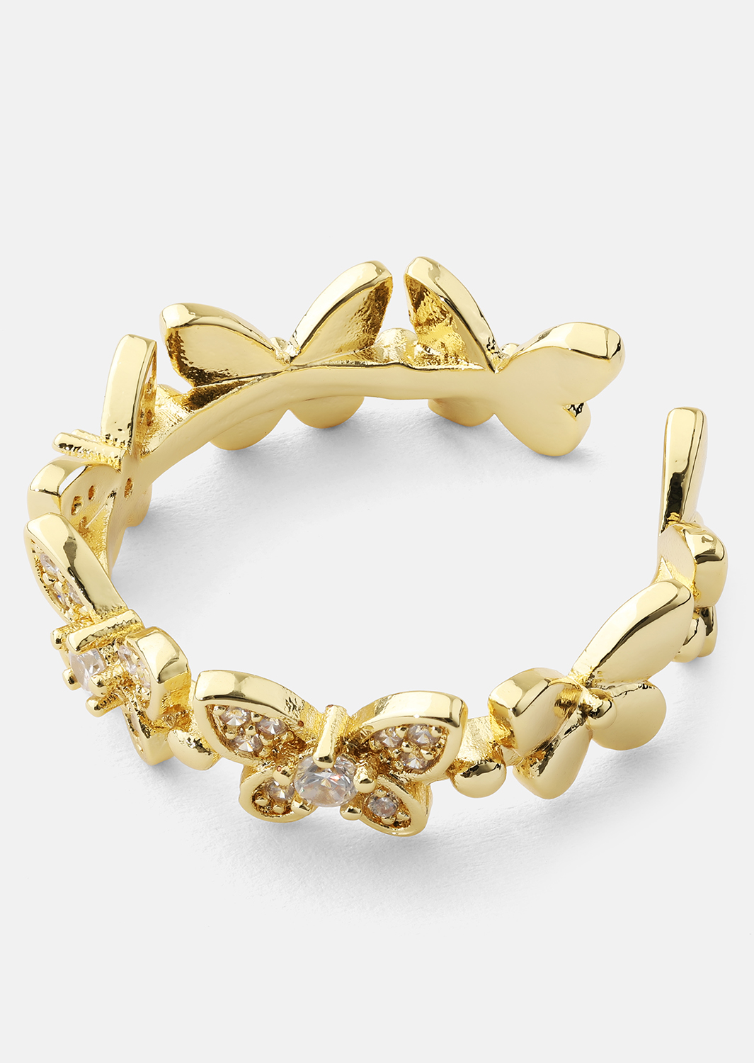 Ring Flutter – 18k Guldpläterad