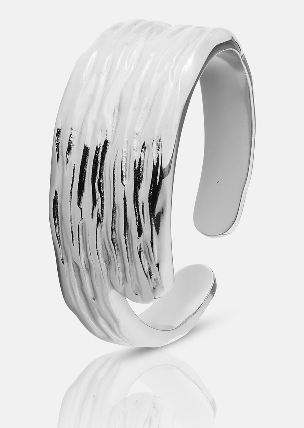 Wavena Ring - Silverpläterad