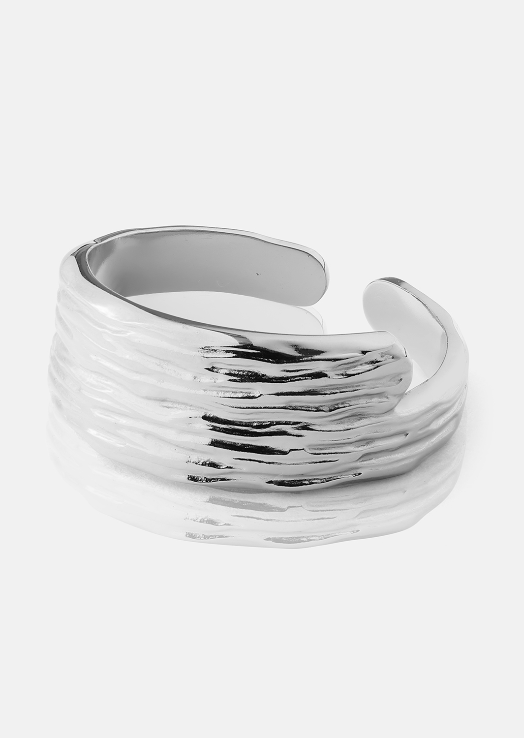Wavena Ring - Silverpläterad