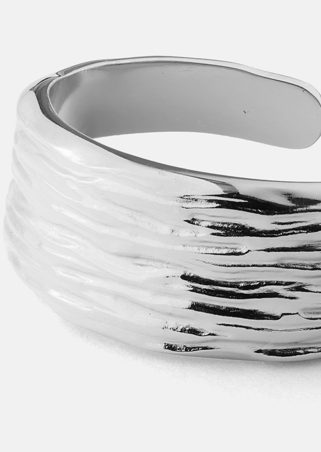 Wavena Ring - Silverpläterad