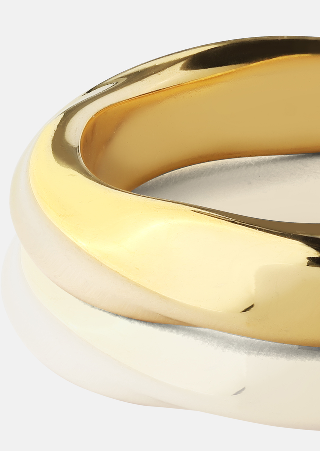 Ring Swirl - 18k Gold Plated