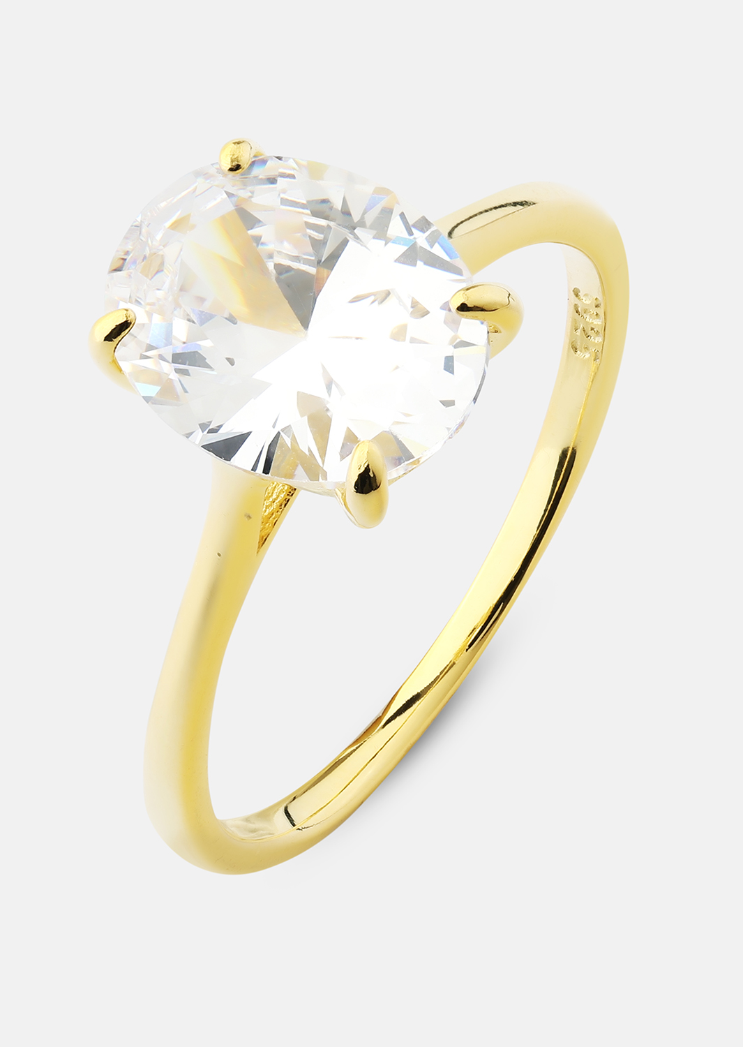 Ring Clarity - 18k Guldpläterad