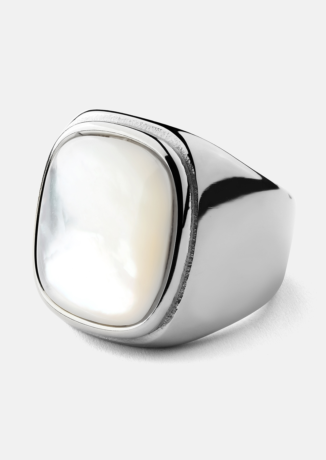 Ring Blanche - Silver Plated