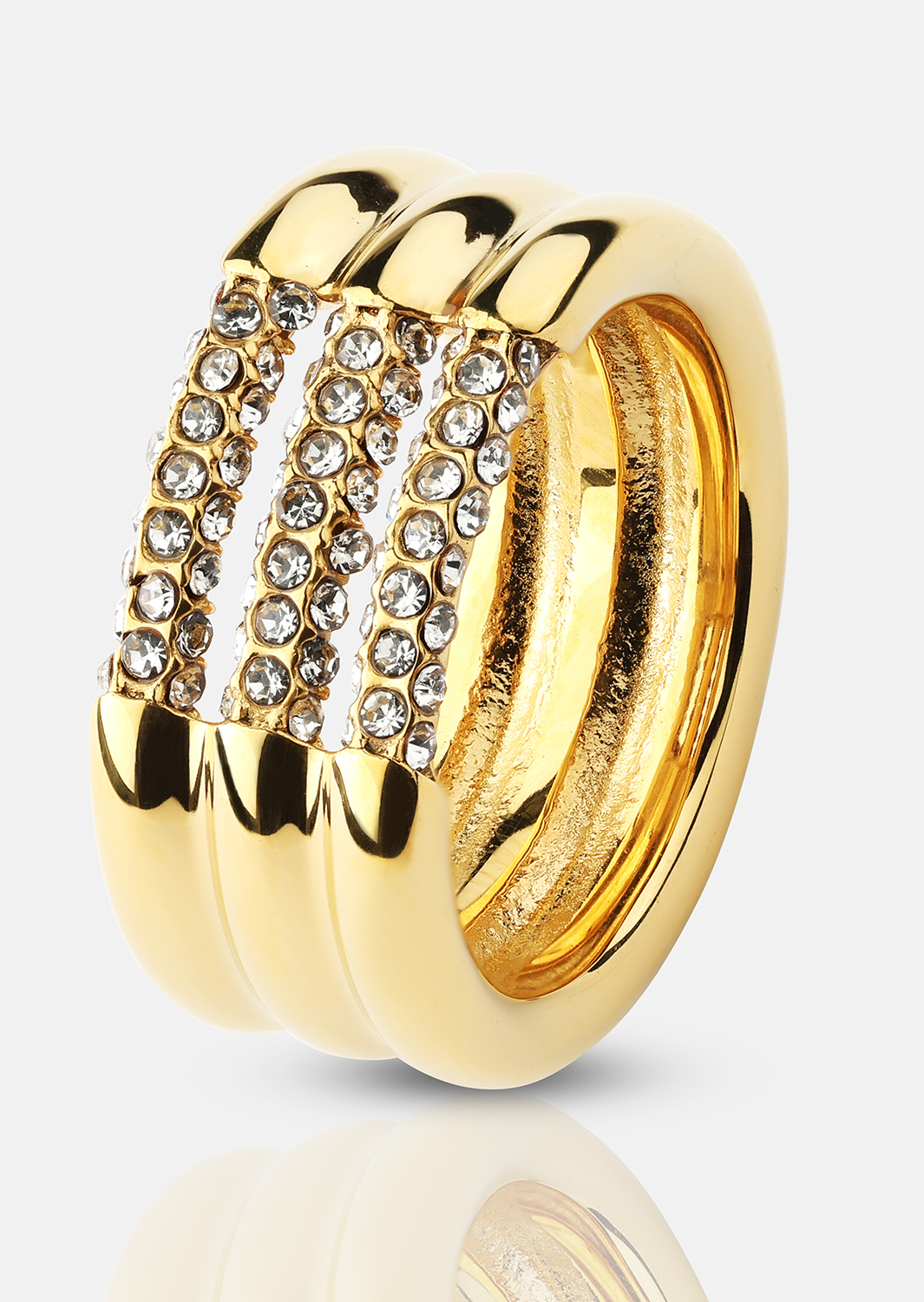 Ring Lumière- 18k Guldpläterad
