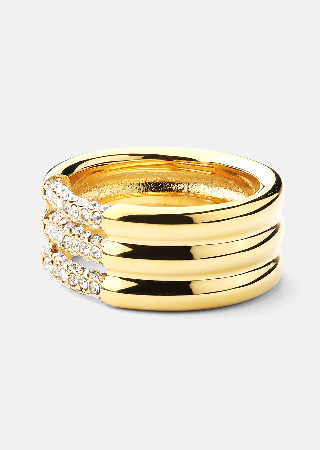 Ring Lumière- 18k Guldpläterad