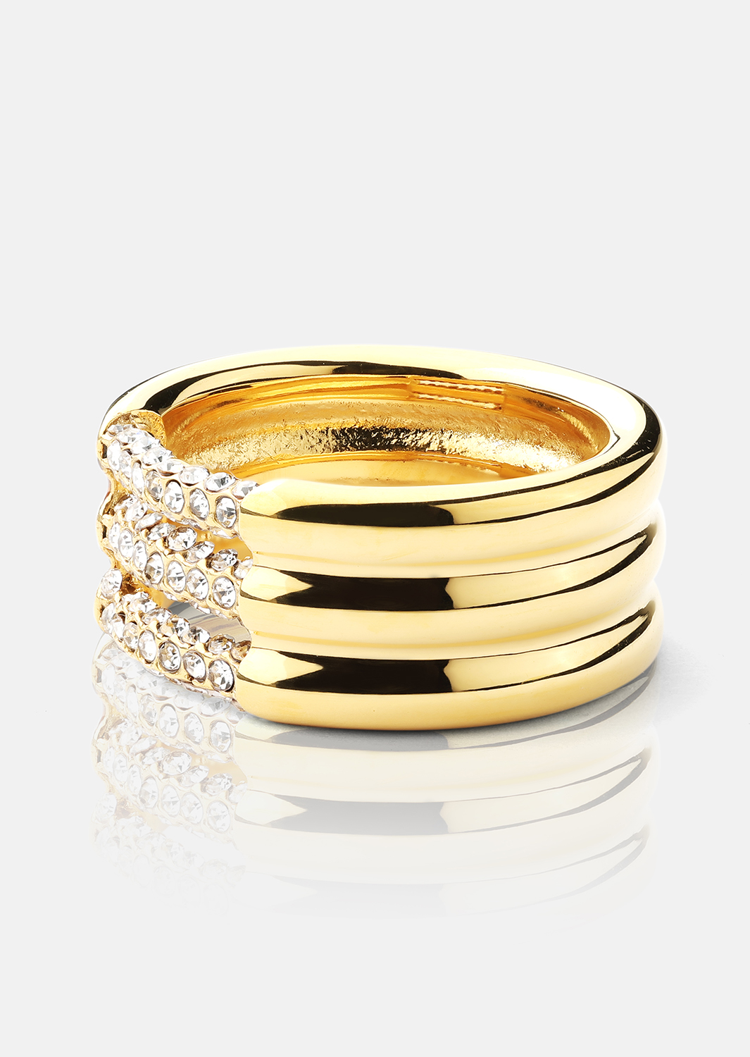 Ring Lumière- 18k Guldpläterad