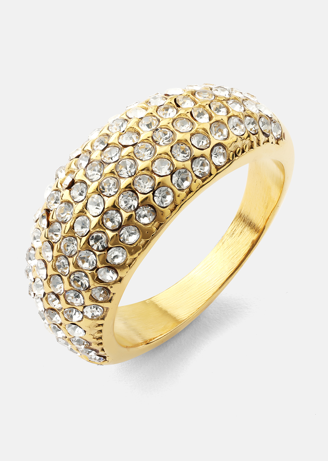 Stella Glimmer Ring - 18k Guldpläterad