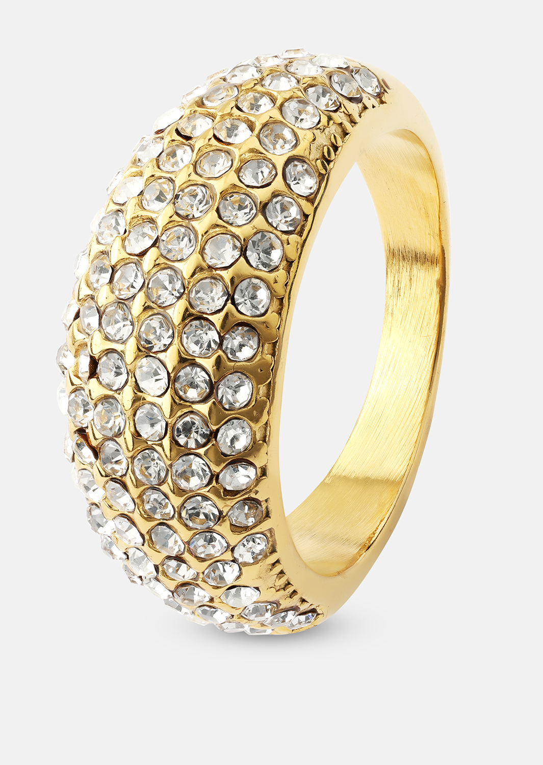 Stella Glimmer Ring - 18k Guldpläterad