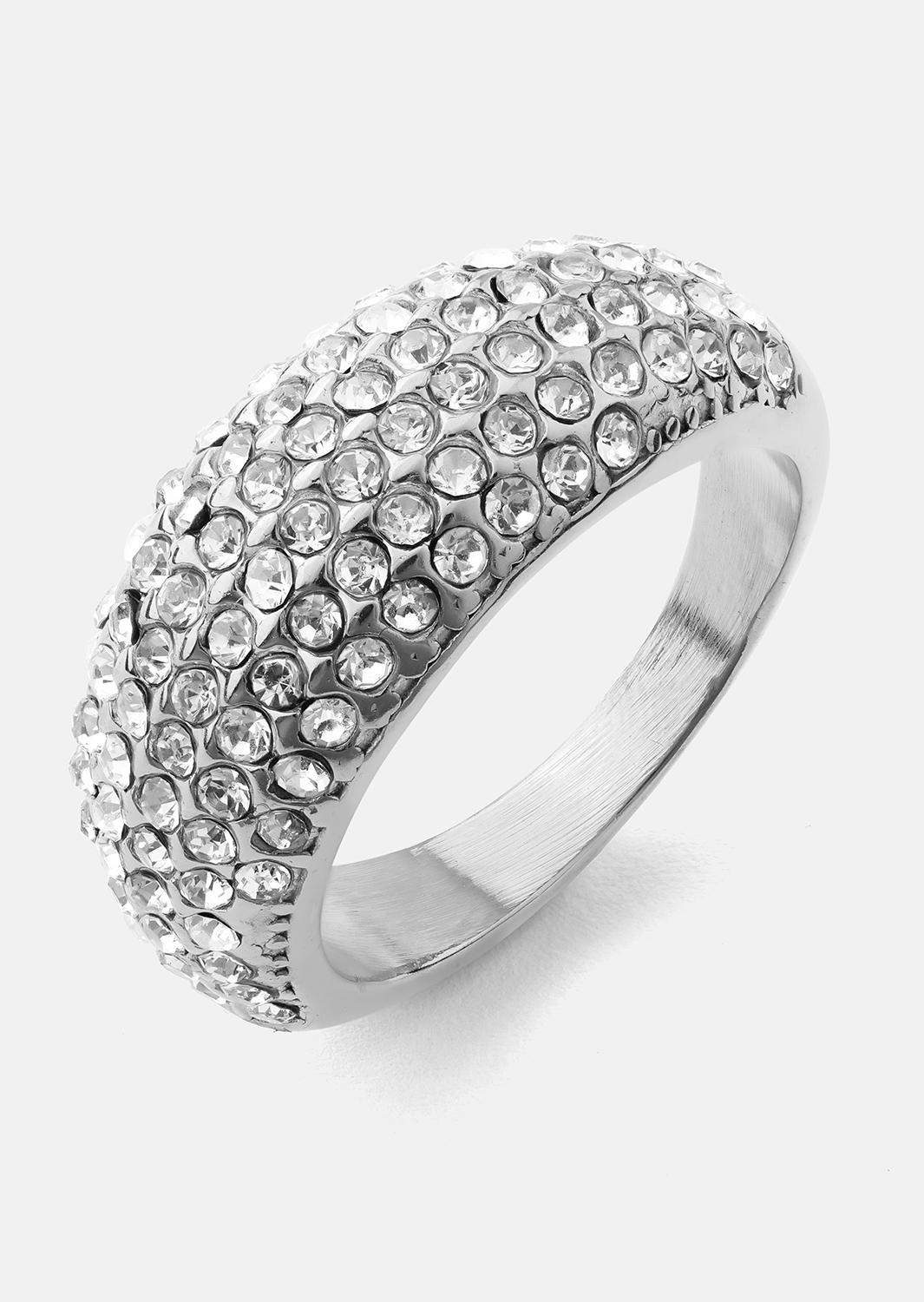 Stella Glimmer Ring - Silverpläterad