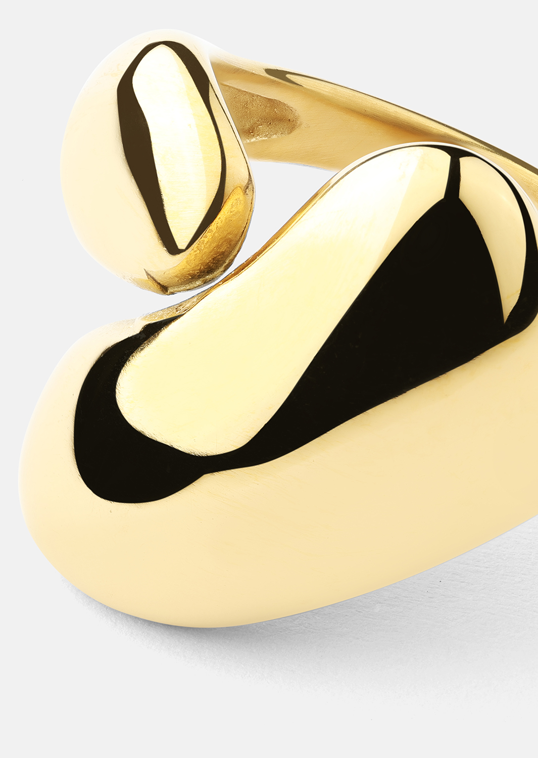 Ring Fluid Power - 18k Gold Plated