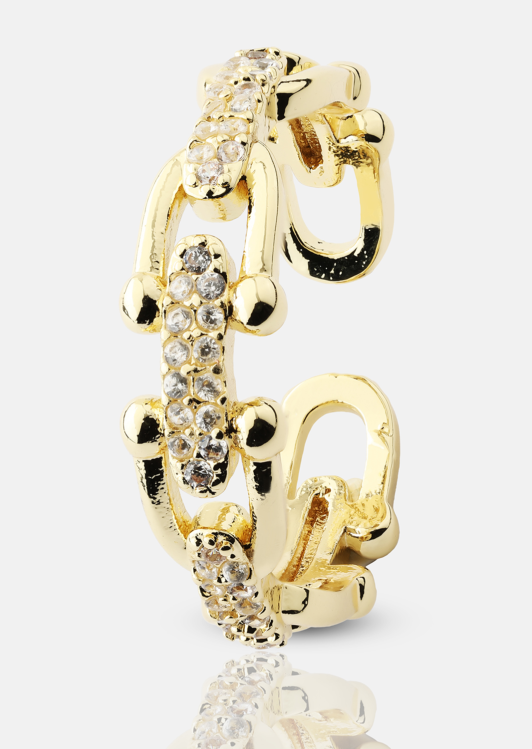 Ring Link Luxe - 18k Guldpläterad