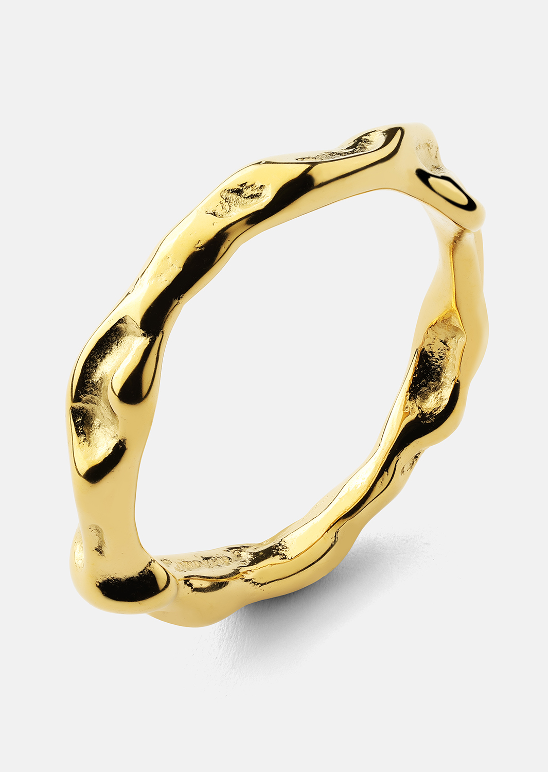 Ondula Ring - 18k Guldpläterad