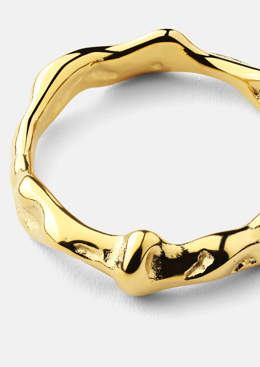 Ondula Ring - 18k Guldpläterad