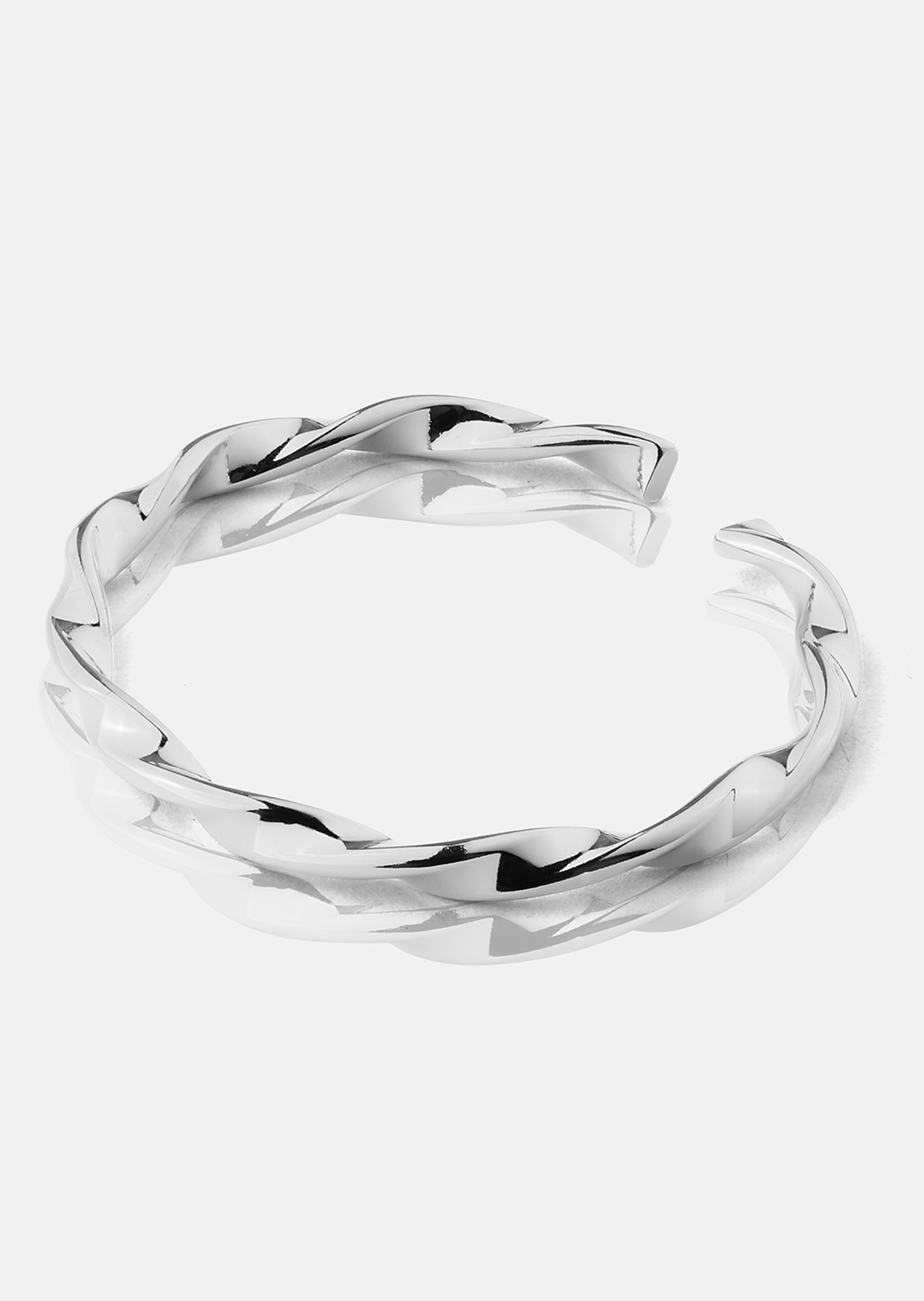 Ring Twist Whisper - Silverpläterad
