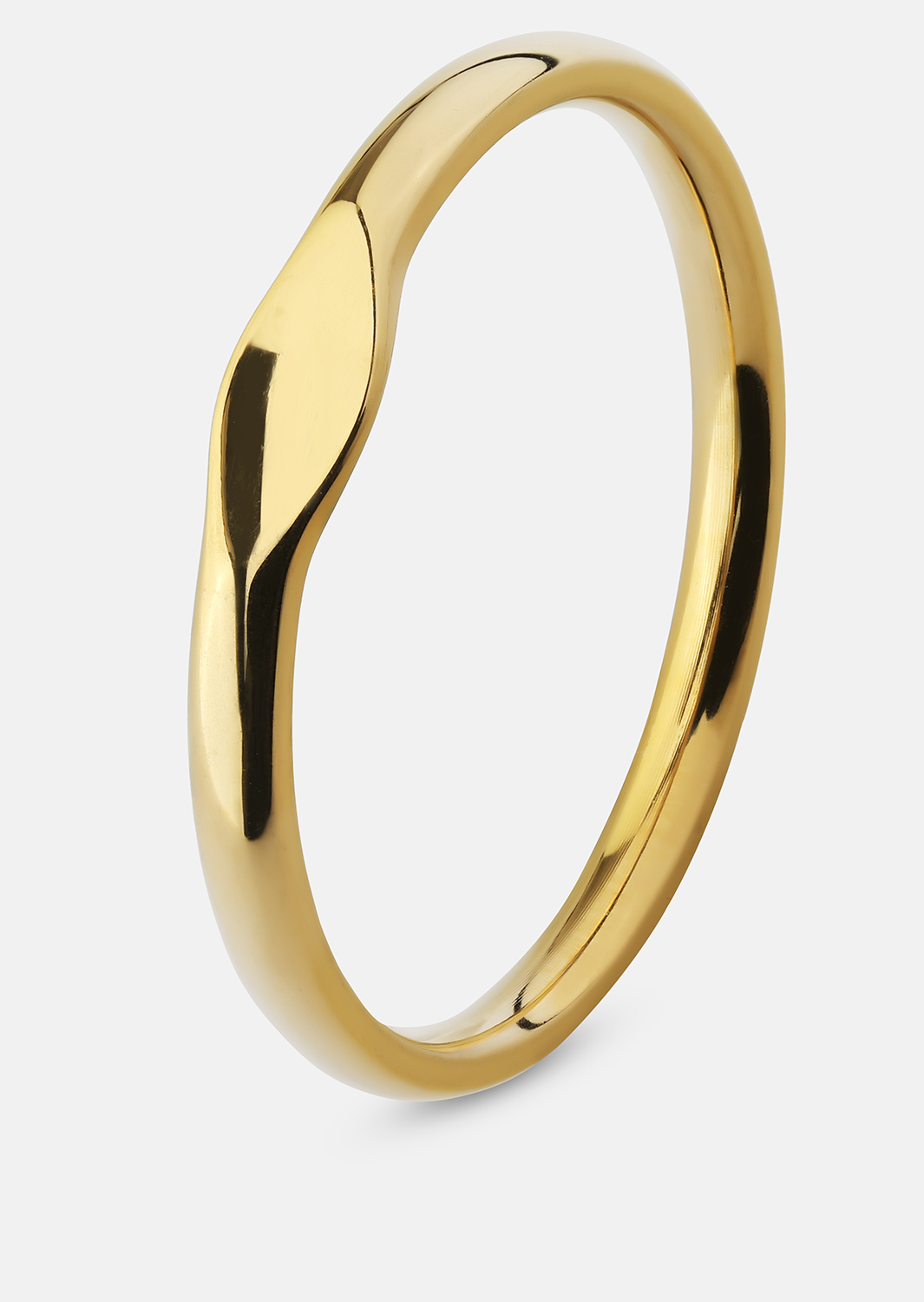 Initial Ring – 18k Guldpläterad