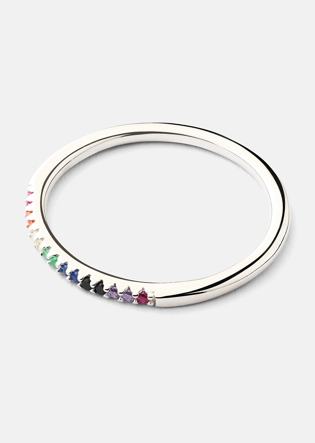 Ring Prism - Silver Plated