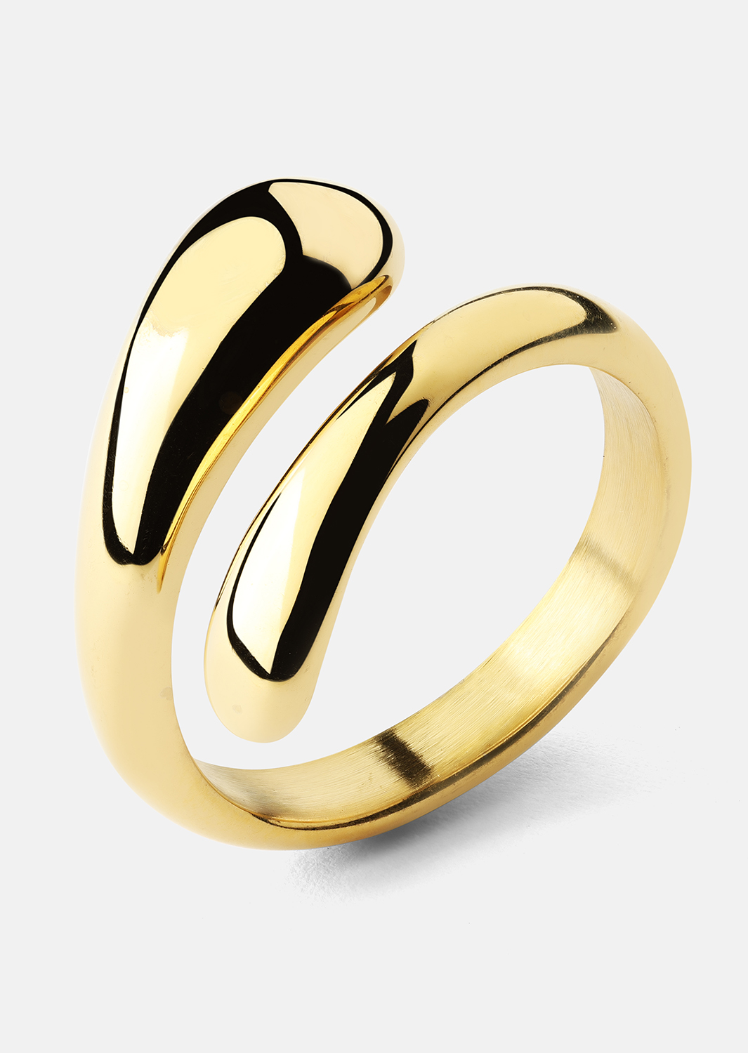 Ring - 18K Guldpläterad