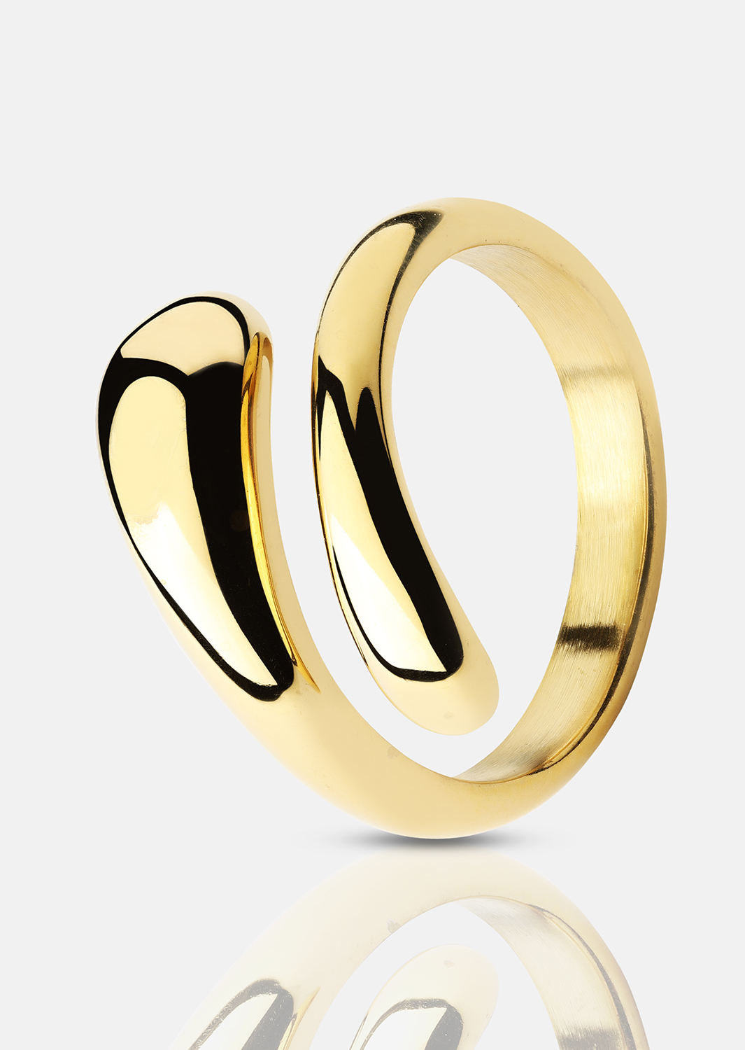 Ring - 18K Guldpläterad