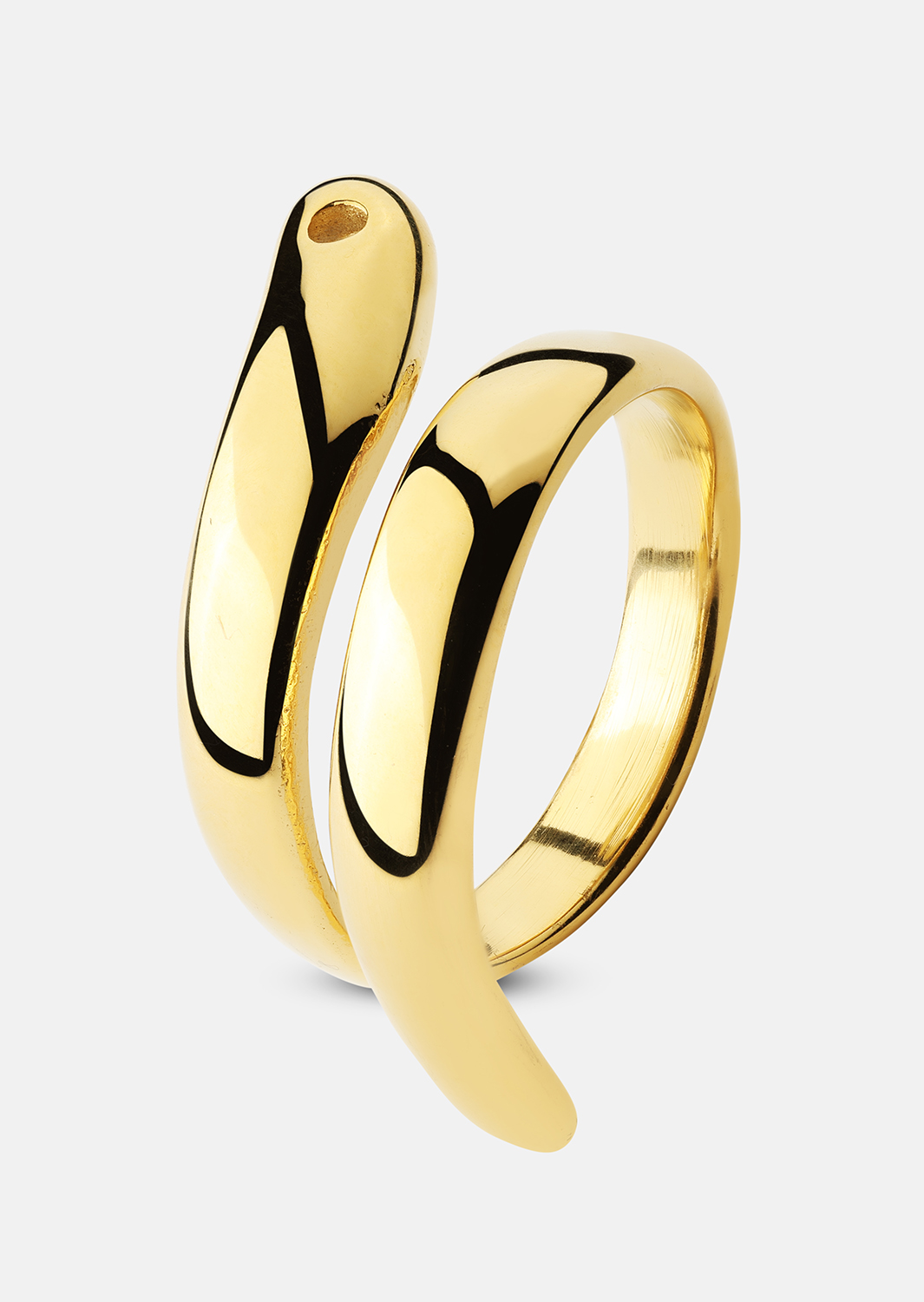 Ring Wave - 18k Gold Plated