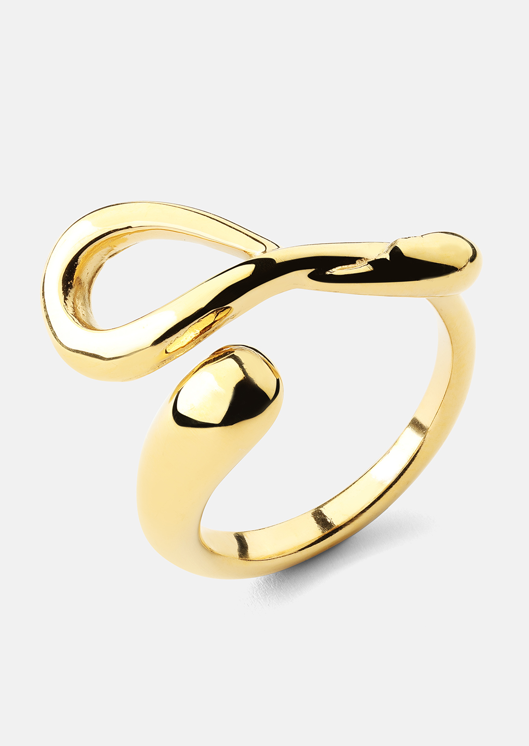 Ring Loop - 18k Guldpläterad