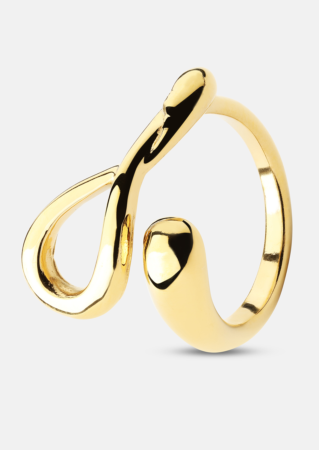 Ring Loop - 18k Guldpläterad