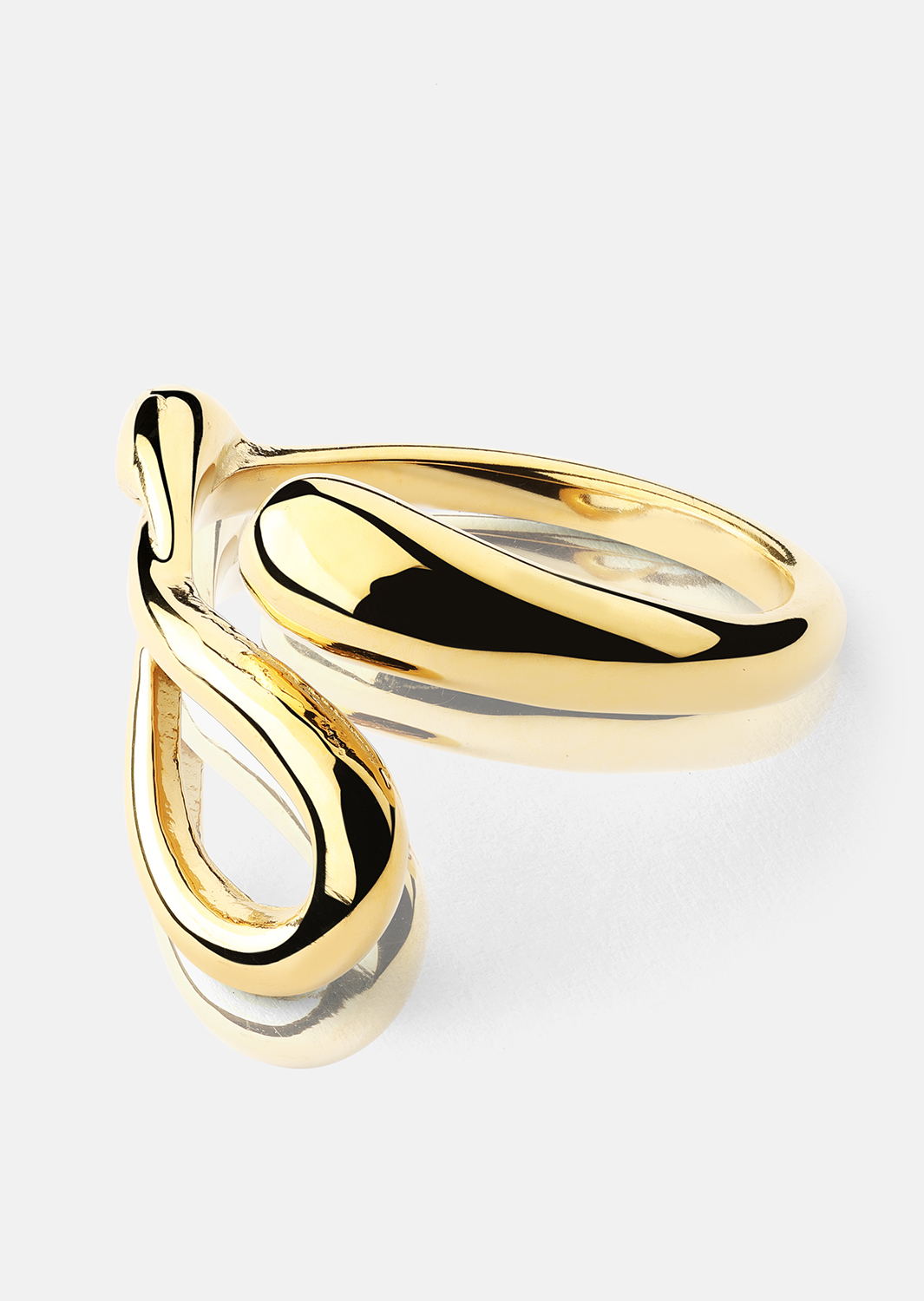 Ring Loop - 18k Guldpläterad