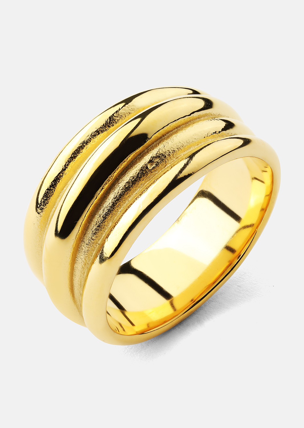 Ring Aurora Bold - 18K Guldpläterad