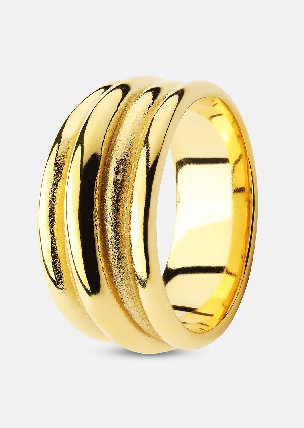 Ring Aurora Bold - 18K Guldpläterad