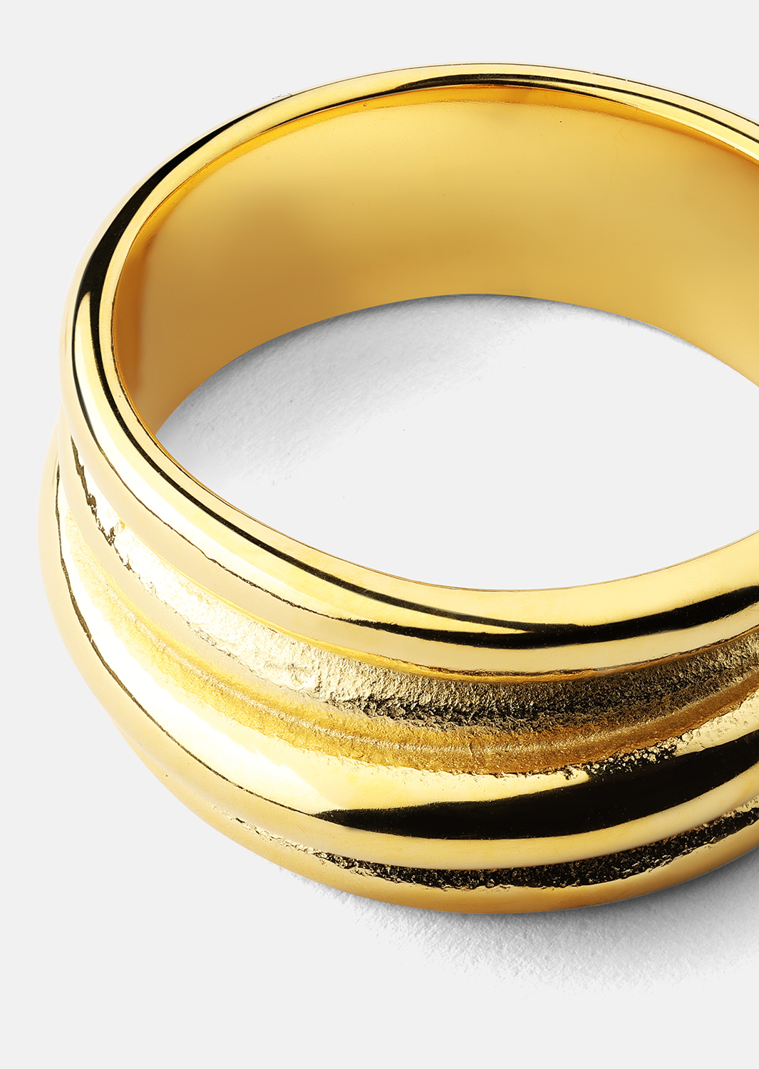Ring Aurora Bold - 18K Guldpläterad
