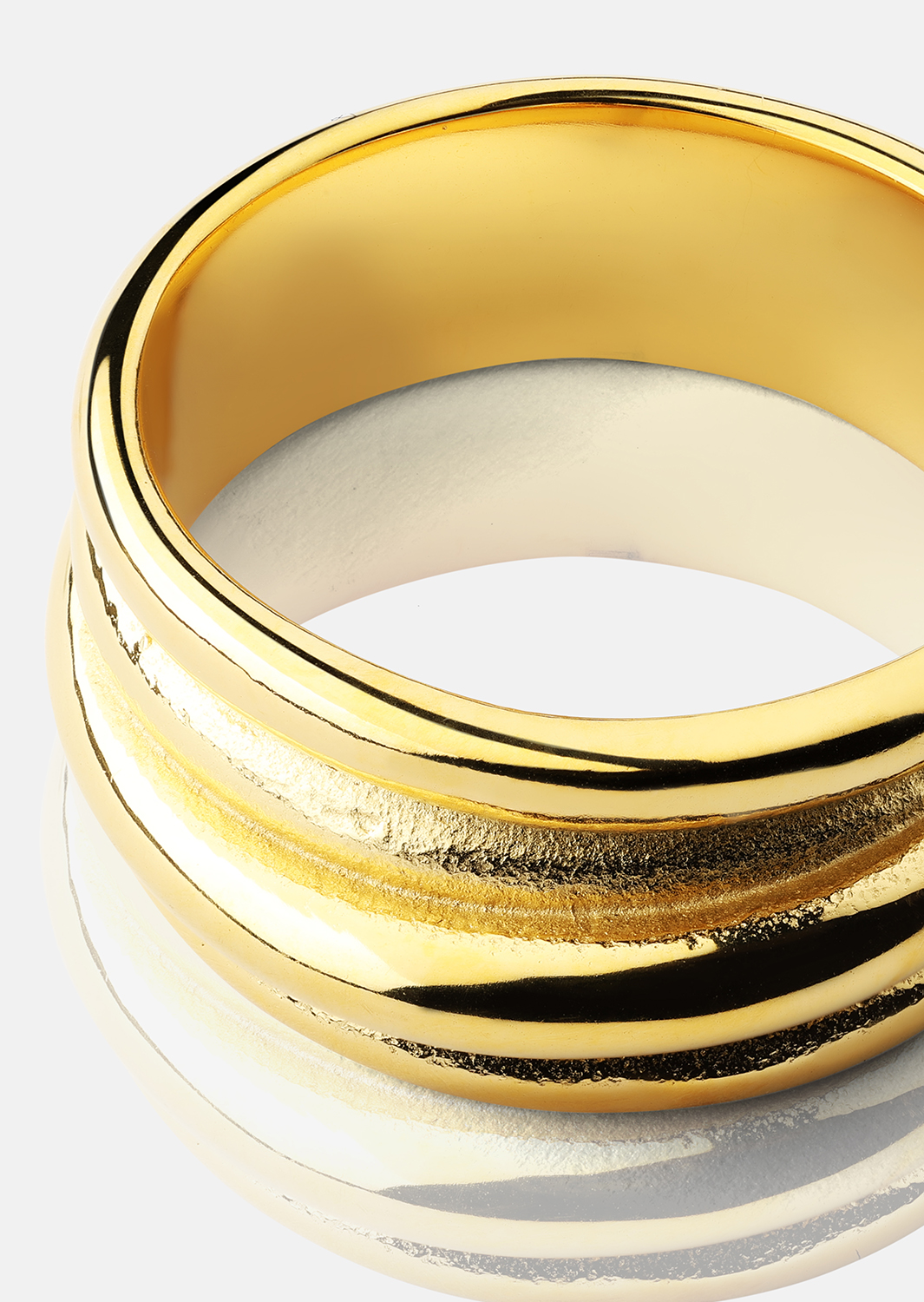 Ring Aurora Bold - 18K Guldpläterad