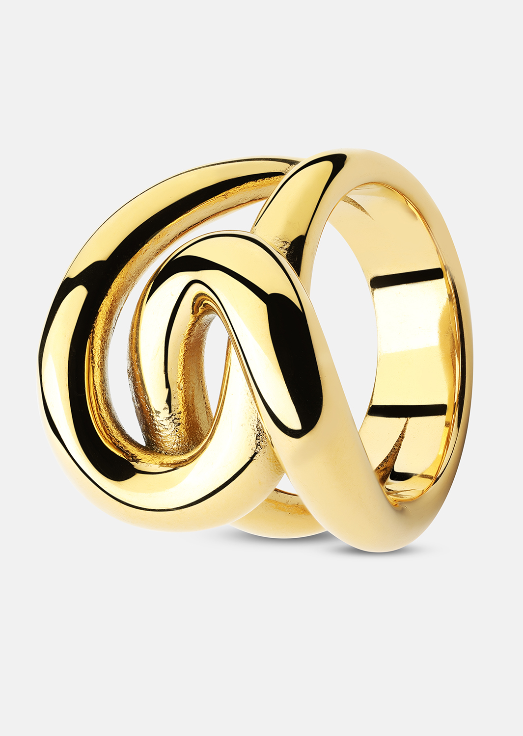 Ring Infinity Knot - 18k Guldpläterad